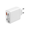 Laptop, smartphone, headphones – all dead at the same time and only one power outlet free? With this multiport USB-C charger, you can charge up to three devices simultaneously. No more switching plugs, no more cable clutter. You save time, reduce complexi