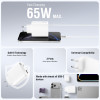 Laptop, smartphone, headphones – all dead at the same time and only one power outlet free? With this multiport USB-C charger, you can charge up to three devices simultaneously. No more switching plugs, no more cable clutter. You save time, reduce complexi