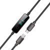 The high-quality nylon sheathing reliably protects the cable from kinks, breaks and wear. Designed for everyday use in the office, home office or on the go – for a consistently stable connection without compromise.At 120 cm, the cable offers the ideal bal