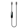 The high-quality nylon sheathing reliably protects the cable from kinks, breaks and wear. Designed for everyday use in the office, home office or on the go – for a consistently stable connection without compromise.At 120 cm, the cable offers the ideal bal