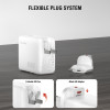 Charger GaN Flex Screen AI 100W 2 USB-C+1 USB-A, white 547100