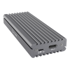 External Type-C™ aluminium enclosure for M.2 NVMe SSD 60509
