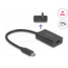 HDMI Female to USB-C Male Adapter 4K DP Alt Mode PD 100W 61058