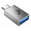 Cherry USB-A to USB-C Adapter, Silver 61710036
