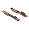 DeLOCK slim SATA III till IDE 44-pin converter, 1x slim SATA ha, 1xIDE 62687