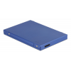 DeLOCK 2,5" kabinett, M.2/mSATA SSD, USB3.1 Gen 2, blå 62731