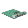 HDD-adapter SATA / USB 3.1 till 1 x M.2 SATA eller 1 x mSATA, USB 3.1 gen 2