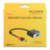 Adapter USB 3.0 Type-A male>VGA 15 pin female