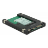 Delock 2.5" Converter SATA 22 pin / USB 2.0 Type Mini-B > 1 x mSATA / 62853
