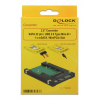 Delock 2.5" Converter SATA 22 pin / USB 2.0 Type Mini-B > 1 x mSATA / 62853