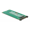 Delock Converter U.2 SFF-8639 NVMe > 1 x M.2 Key M 62865
