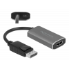 Delock Active DisplayPort 1.4 to HDMI Adapter 8K with HDR function 63118
