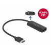 Delock Adapter HDMI-A male to DisplayPort female 4K 60 Hz 63206
