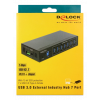 Delock External Industry Hub 7 x USB 3.0 Type-A with 15 kV ESD protect 63311