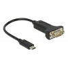 Delock Adapter USB Type-C™ > 1 x Serial DB9 RS-232 63908