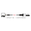 Delock Adapter USB Type-C™ > 1 x Serial DB9 RS-232 63908
