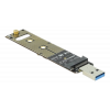 Delock Converter for M.2 NVMe PCIe SSD with USB 3.1 Gen 2 64069
