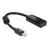 Delock Adapter mini Displayport 1.1 male > HDMI female Passive black 65099