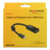 Delock Adapter mini Displayport 1.1 male > HDMI female Passive black 65099