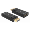 Delock Adapter Displayport 1.1 hane till HDMI hona, 3840x2160, svart 65258