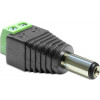 Strömadapter 12V DC-kontakt ha till 2pin skruvplin