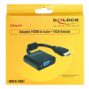 Delock Adapter HDMI-A male > VGA female black 65512