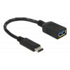 DeLOCK Adapter USB 3.1 Gen 1 USB Typ C hane - USB Typ A hona, svart 65634