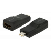 DeLOCK miniDisplayPort hane till HDMI hona adapter, UHD, passiv, svart 65686
