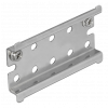 Delock DIN Rail Stainless Steel with End Stop for Wall Mounting 66083