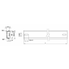 Delock DIN Rail 35 x 7.5 mm (50 cm) Aluminium 66174