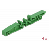 Delock DIN rail clip for PCB 122 mm 4 pieces 66263