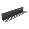 Delock Cable holder 318 x 65 mm for wall mounting black 66729