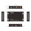 TiGHT AV AU-H101A | 4K60 HDMI 2.0 repeater with audio de-embedding 670-00000