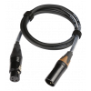 TiGHT AV XLR-M/F-1| Professional XLR-cable, female-male, 1m 670-90100