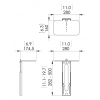 PVA 5050 Camera and Loudspeaker holder 7015050