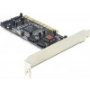 DeLOCK PCI-kort, SATA 1.5 Gb/s, 4xSATA-kontakter(int) 70154