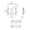 PFW 4200 Wall Mount 19-42' 7042000