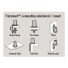 PFD 8541Monitor Desk Mount Floating 1 arm (1,8-6,6 kg) 7185414