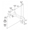 PFD 8541Monitor Desk Mount Floating 1 arm (1,8-6,6 kg) 7185414