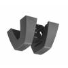 PUC 1035 Ceiling Plate tilt for Connect-it Basic Black 7210350