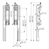 PFS 3504 Interface 3-D Ajustable Display Strip 7235040