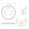 PFA 9103 Floor Plate Connect-it 2 7291030
