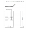 PFA 9120 Back Covers 42-49 inch Portrait 7291200