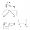 The PFA 9144 wall support sliding bracket basic kit short enables you to fixate a PUC 29xx pole to the wall. The basic kit includes 2 short arms. 7291440