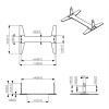 PFF 2046 Floor plate Samsung OM46N-D 7320460