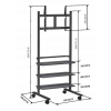 PB 175 Plasma Trolley, Black 7321750