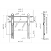 PFW 6410 Display Wall Mount Tilt 7364100