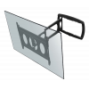 PFW 6850 Display Wall Mount, Ultra Flat Turn Tilt max.45kg 7368500