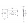 PFW 6850 Display Wall Mount, Ultra Flat Turn Tilt max.45kg 7368500