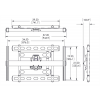 PFW 6852 Display Wall Mount, Turn Tilt max.136kg 7368520